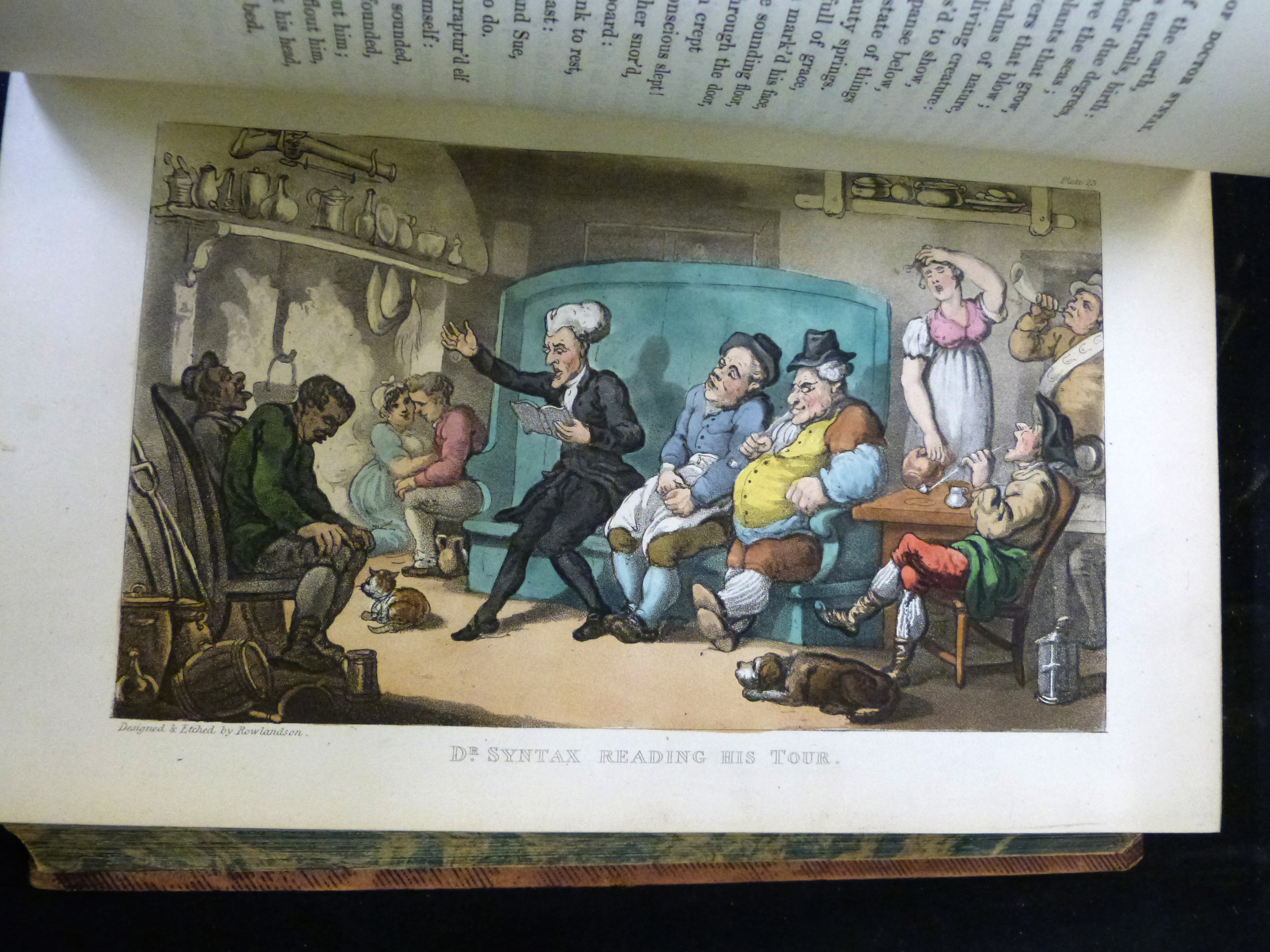 WILLIAM COMBE: THE FIRST-SECOND-THIRD TOUR OF DOCTOR SYNTAX, ill T Rowlandson, London, Nattali & - Image 3 of 6