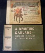 CECIL ALDIN: A SPORTING GARLAND, London, Sands & Co [1902], 1st edition, 22 full page coloured ills,