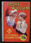 RICHMAL CROMPTON: MORE WILLIAM, London, George Newnes, 1935, 26th impression, original red cloth (