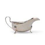 Small cream/sauce boat, Birmingham 1936, Reid & Sons, weight 90g