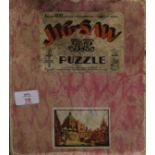 Boxed wooden jigsaw puzzle published by The Great Western Railway Co, mfd by Chad Valley,