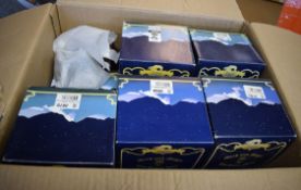 Large box containing boxed Myth & Magic figures including Skeleton Rider, Dragon's Arch, Hold on
