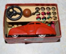 Schuco Telesteering car complete with accessories and instructions