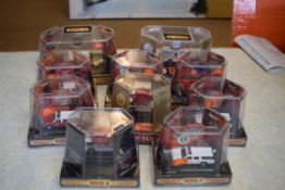 Extensive collection of Code 3 vehicles, limited edition, all in original boxes with packaging (10)