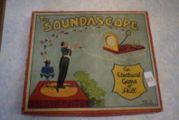 Soundascope game, manufactured by Glevum Series circa 1930s