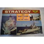 Boxed Navy game of Strategy manufactured by Ariel
