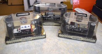 Collection of Code 3 Millennium edition US ambulances and emergency trucks, all with original