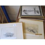 QUANTITY OF VARIOUS FRAMED PRINTS AND PICTURES