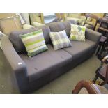 2-SEATER CHESTERFIELD-STYLE SOFA, LENGTH APPROX 195CM