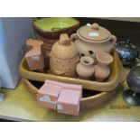 COLLECTION OF VARIOUS TERRACOTTA AND OTHER KITCHEN WARES