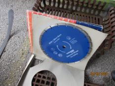 THREE DIAMOND CUTTING DISCS