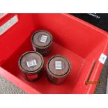 THREE VARIOUS TINS OF METAL CARE PAINT