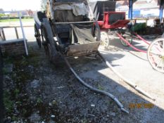 VINTAGE WOODEN HORSE CART (FOR RESTORATION)