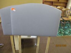 Pair of single headboards