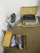 Boxed work shears, Goliath footwear etc