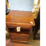 Hardwood bedside cabinet