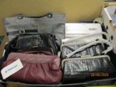 Group of various ladies clutch/evening bags