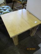 Modern oak coffee table