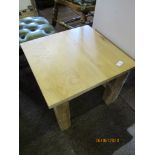 Modern oak coffee table