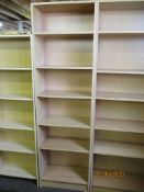 Single five tier modern bookshelf
