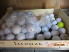 Box of golf balls