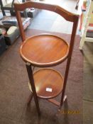 Hardwood cake stand