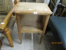 STRIPPED EUROPEAN STYLE BEDSIDE CABINET