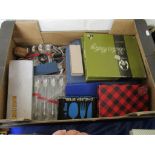 LARGE BOX OF VARIOUS CUTLERY ETC