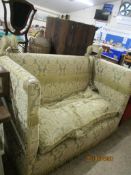 VINTAGE KNOLE SOFA WITH DROP ENDS, 165CM WIDE