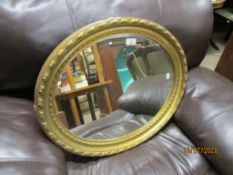 TWO VARIOUS FRAMED MIRRORS