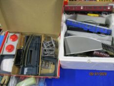 VARIOUS HORNBY 00 GAUGE CARRIAGES, WAGON SET ETC