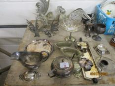 VARIOUS SILVER PLATED WARES