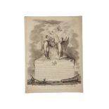 After P W Tomkins, engraved by the same, "To the British nation, this plate to commemorate Horatio