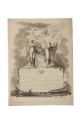 After P W Tomkins, engraved by the same, "To the British nation, this plate to commemorate Horatio