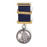Davidson's Nile Medal, silver, as issued to officers, attributed to Midshipman (later Captain)