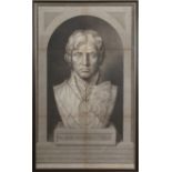 Charles Knight (1743-1846) "A marble bust of Admiral Lord Nelson carved by the Hon Anne Seymour