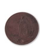 Bronze Battle of the Nile 'Davison's Medal', dated 1798, the obverse depicts Peace with olive branch