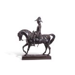 Alfred Comte D'Orsay (1801-1852), bronze model of Arthur, Duke of Wellington mounted on his