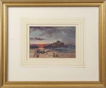 Samuel Philip Jackson (1830-1904), "St Malo", watercolour, signed lower right, inscribed with