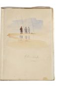 •AR Edward Brian Seago, RWS, RBA (1910-1974), "A Generation Risen", front page with watercolour