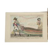 Isaac Cruickshank, "The gallant Nelson bringing home two uncommon fierce French crocodiles from the