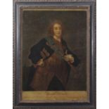 English School (19th century), Horatio Lord Nelson, tinsel picture, 24 x 21cm, together with a