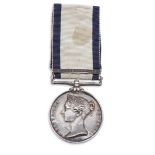 Naval General Service Medal, clasp Copenhagen 1801, to [Gunner] Henry Harris [HMS Zephyr],very minor