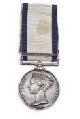 Naval General Service Medal, clasp Copenhagen 1801, to [Gunner] Henry Harris [HMS Zephyr],very minor