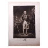 After Sir William Beechey, RA, engraved by Edward Bell, "Horatio Lord Viscount Nelson, Duke of