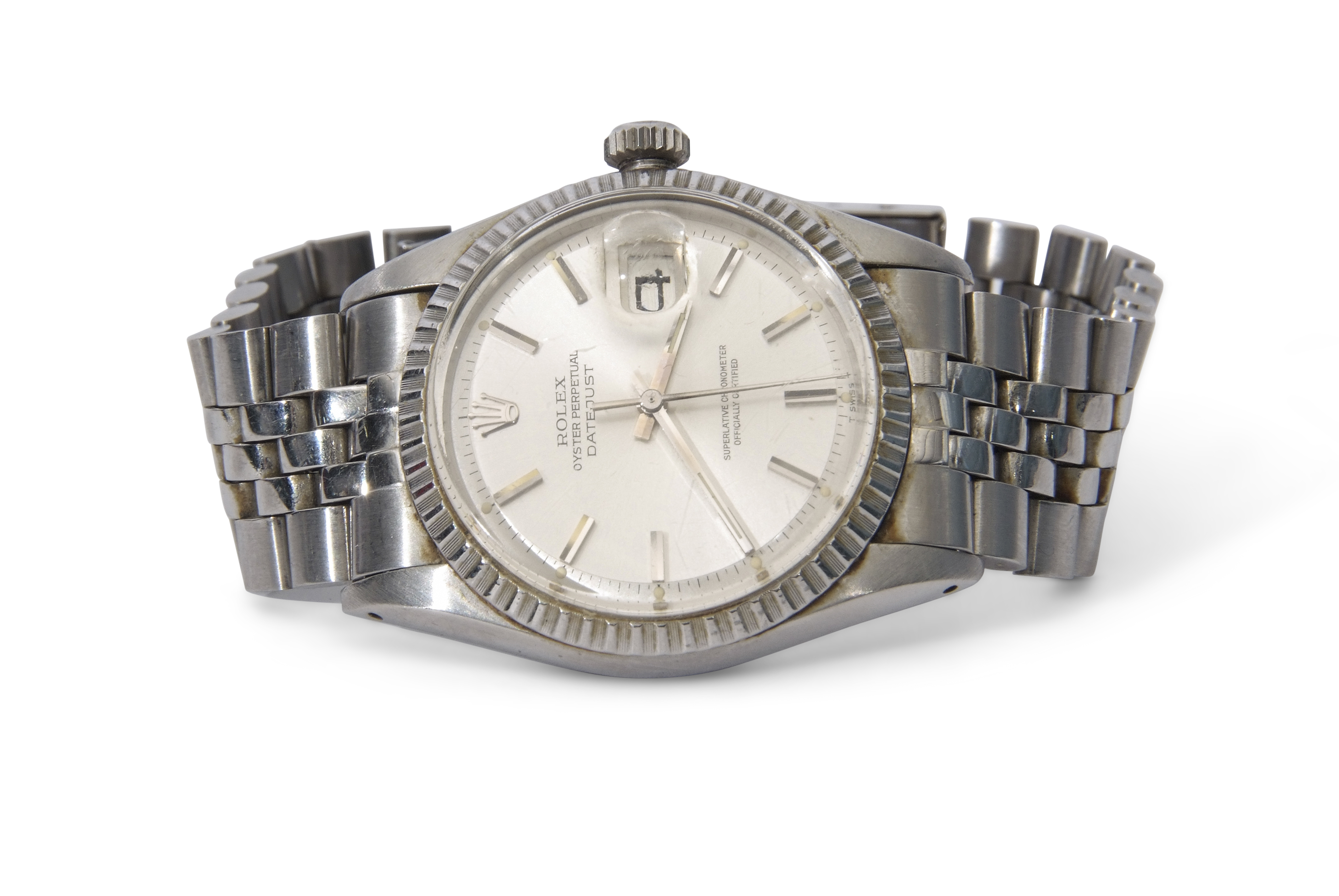 Gent's last quarter of 20th century stainless steel cased Rolex Oyster Perpetual "Datejust"