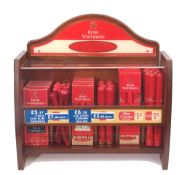 Henri Winterman cigar cabinet with a selection of Winterman range of cigars (Holland), 35cm wide