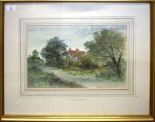 Cyril T Paston (20th century), "A view near Halton" and "Swardeston Common, near Norwich", two