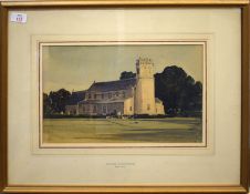 Claude Graham Muncaster (1903-1974), "Potter Heigham Church", watercolour, signed lower right, 23