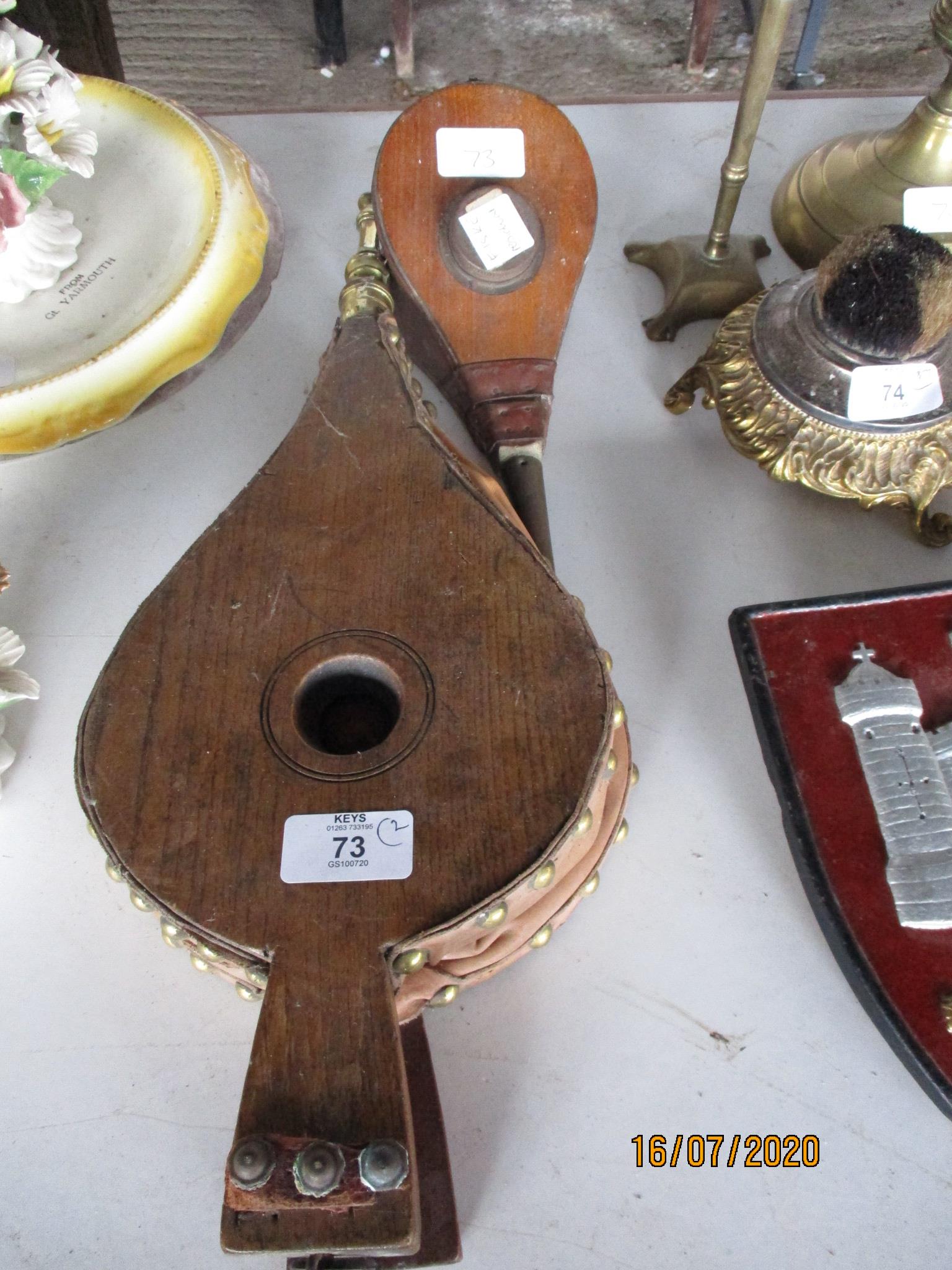 TWO VARIOUS SETS OF VINTAGE BELLOWS